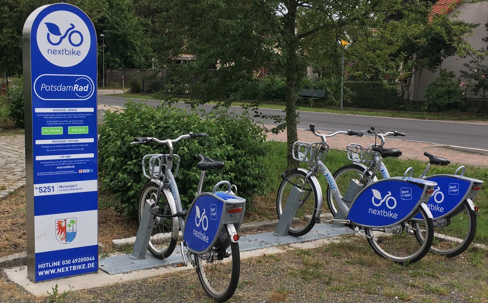 Wildenbruch Anbindung mit Bus, Fahrrad und Auto nach